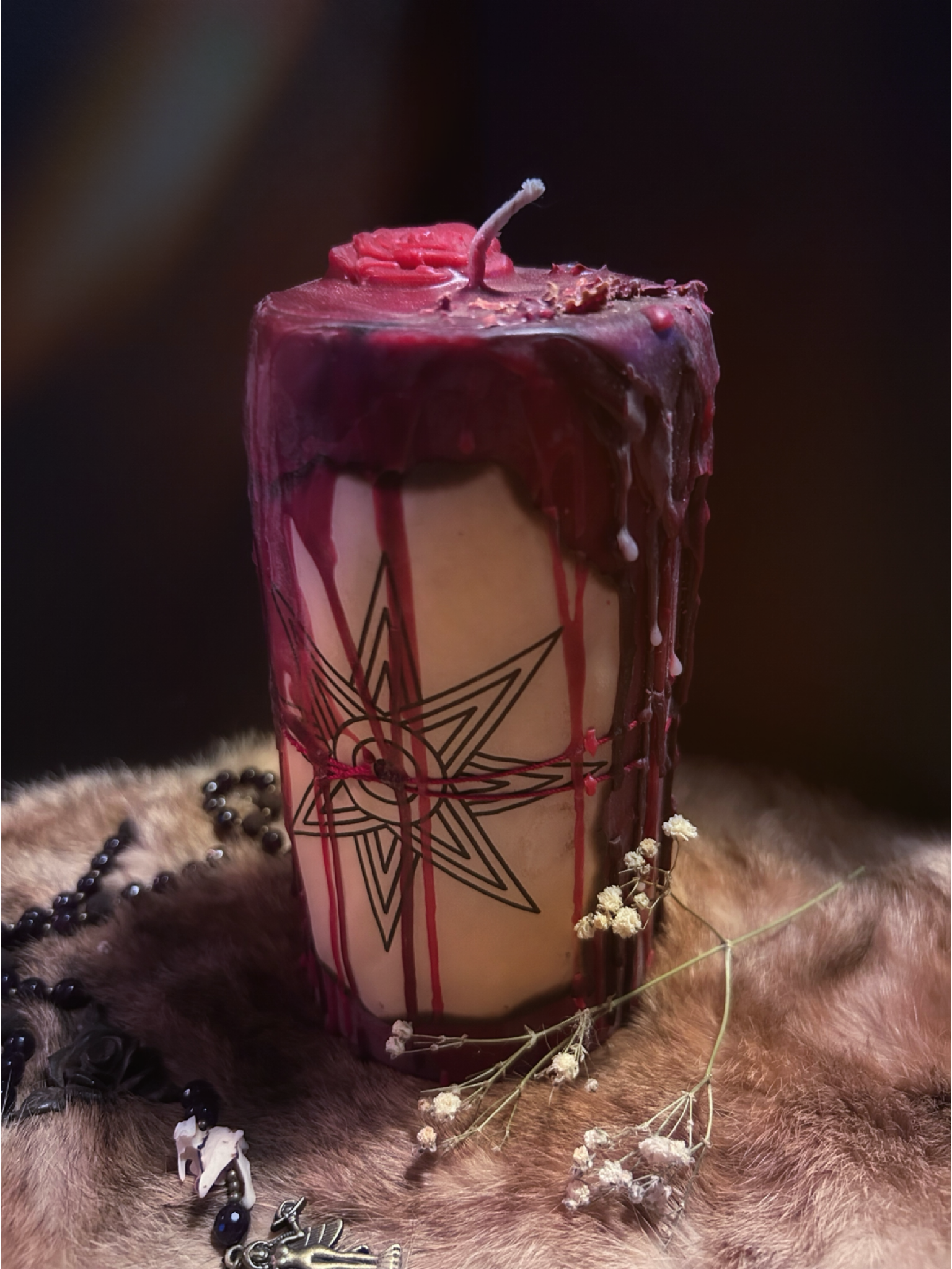 Inanna Devotional Candle