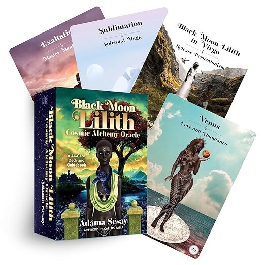 Black Moon Lilith Cosmic Alchemy Oracle Sesay, Adama