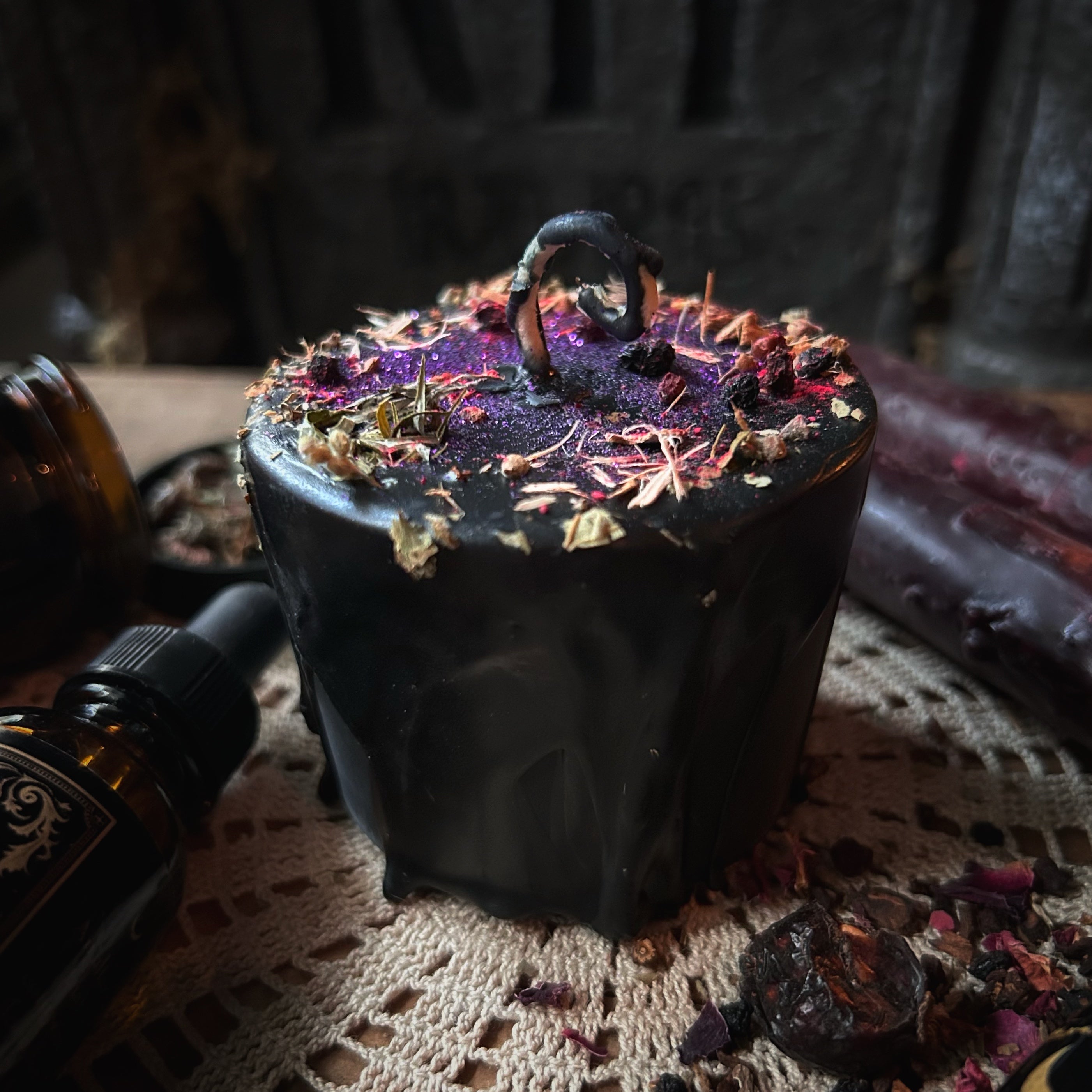 Samhain Ritual Candle