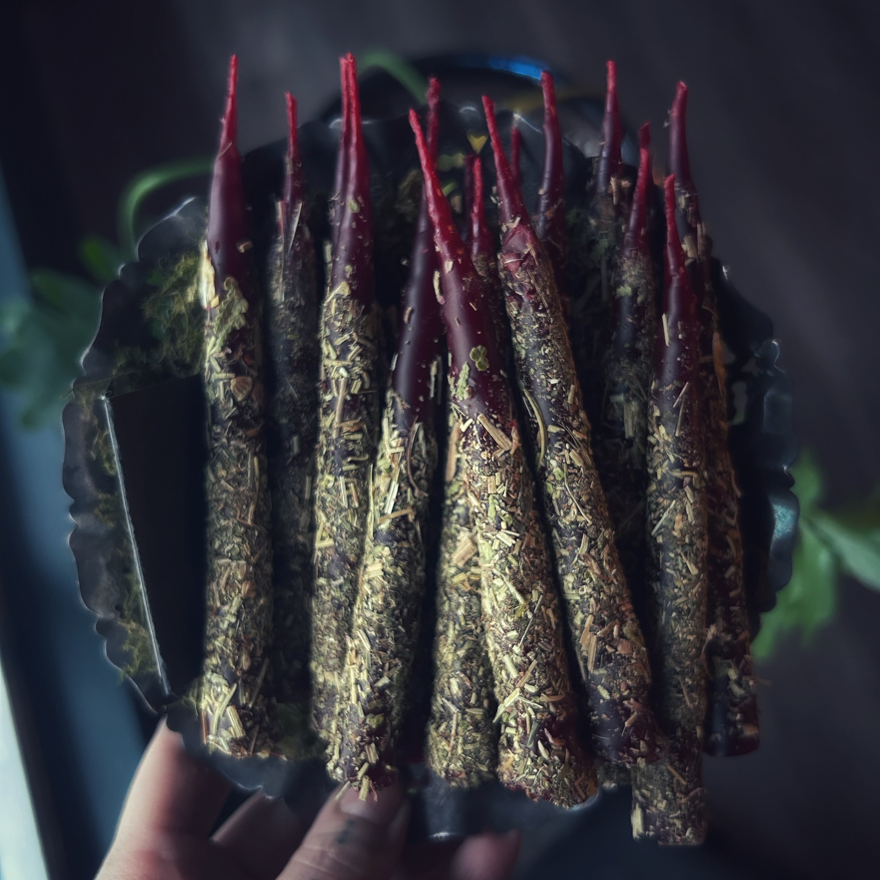 Protection Witch Finger Spell Candle