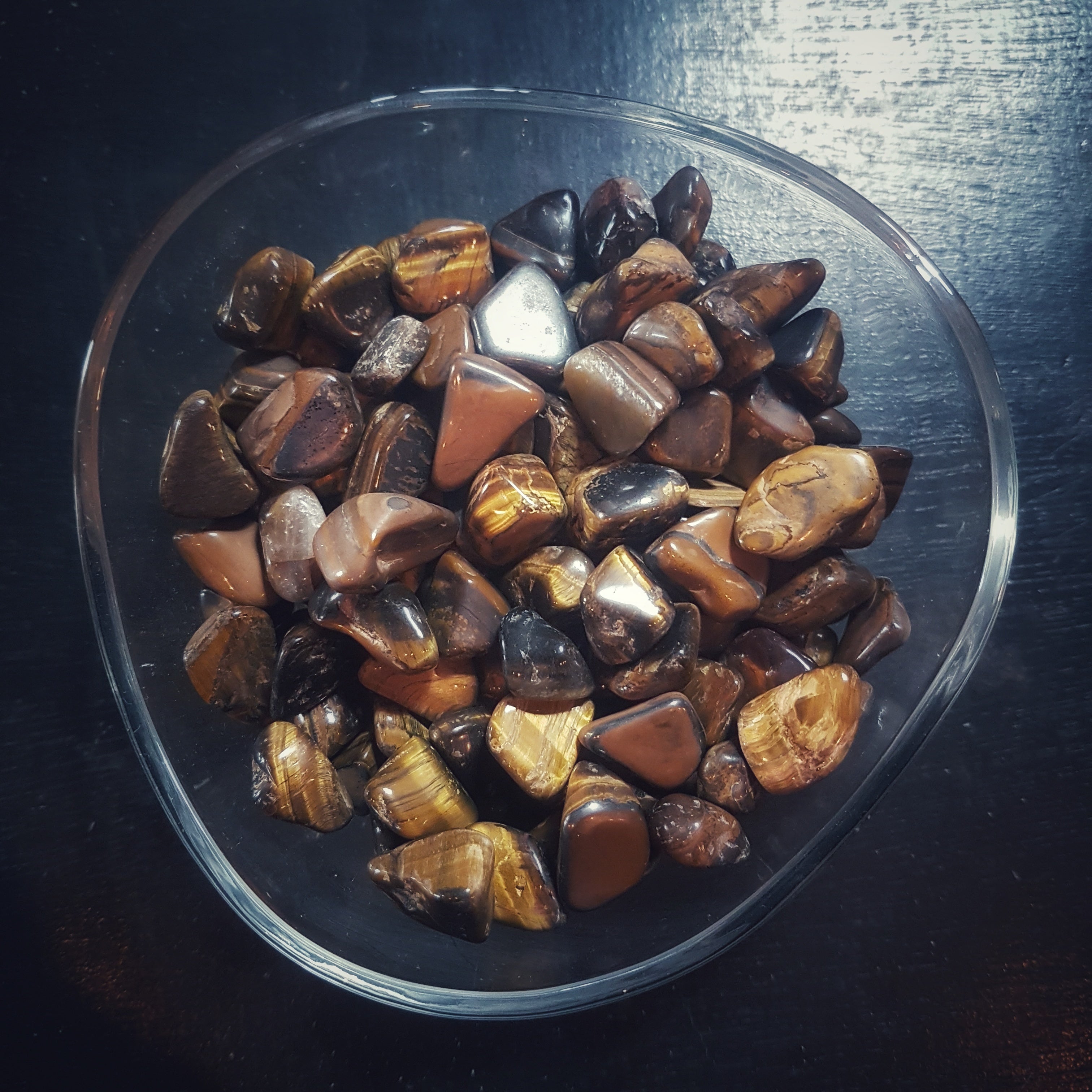 Tigers Eye Golden Tumble Small