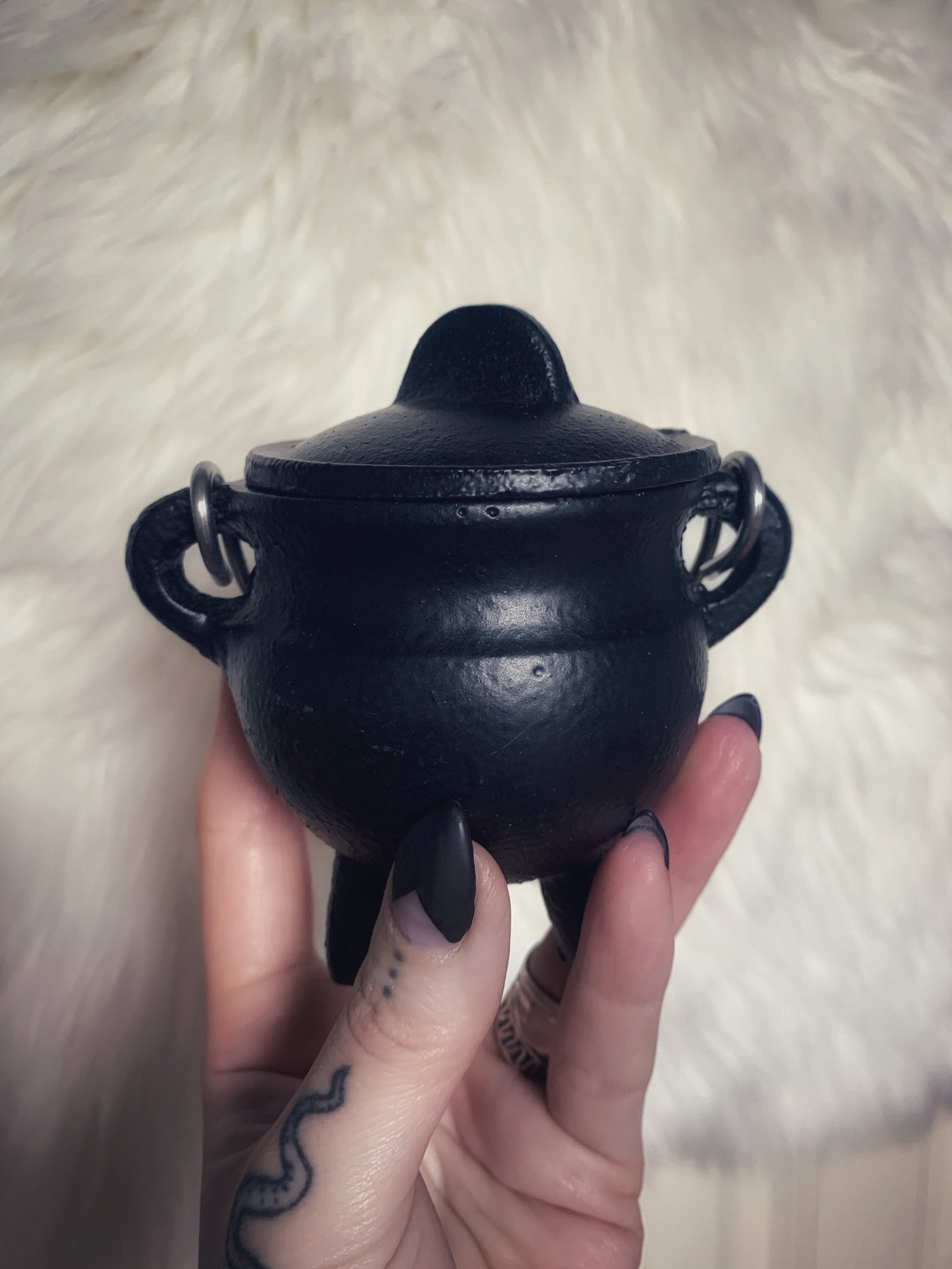 Mini cauldron 3” with lid