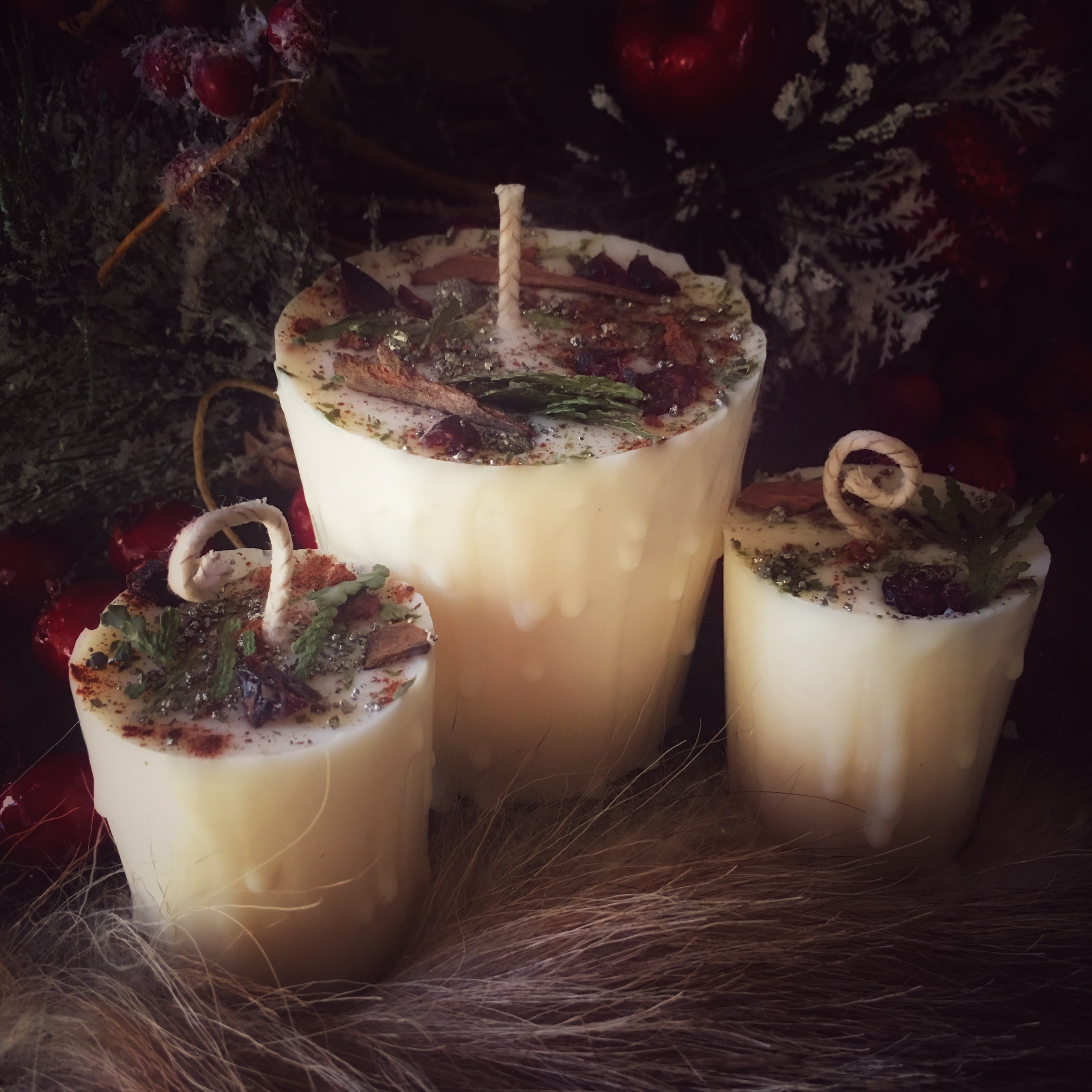 Yuletide Candles