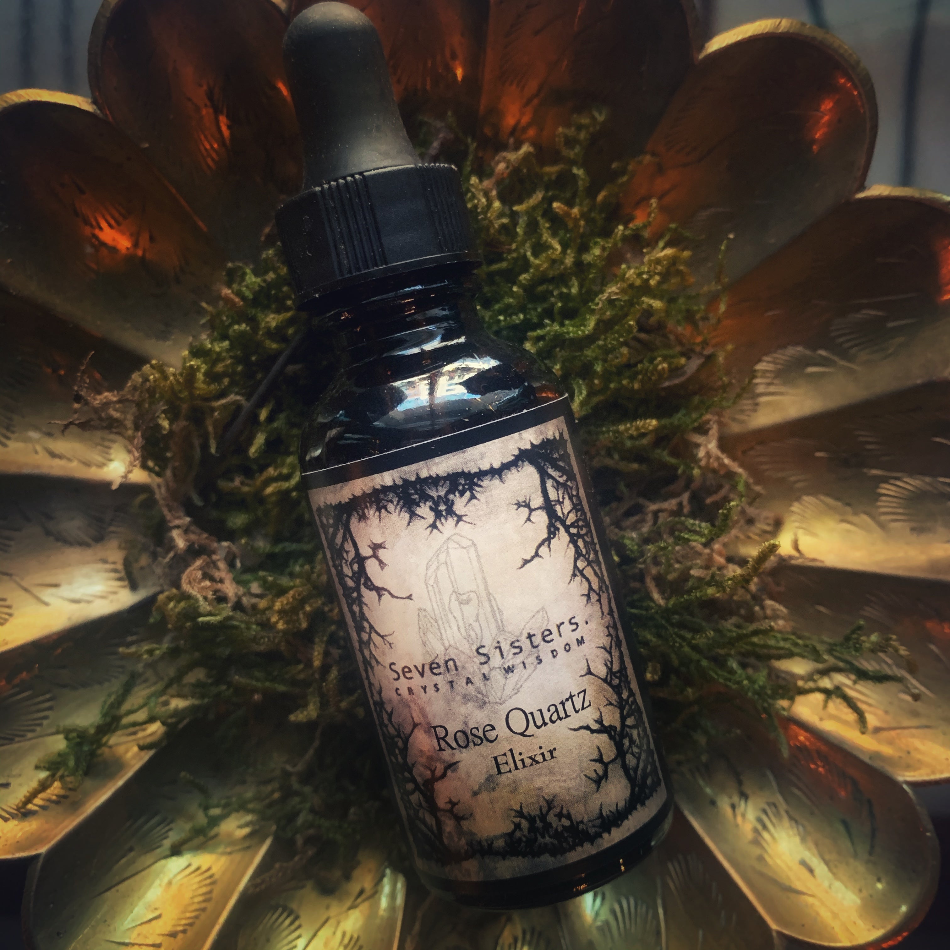 Rose Quartz Crystal Wisdom Elixir