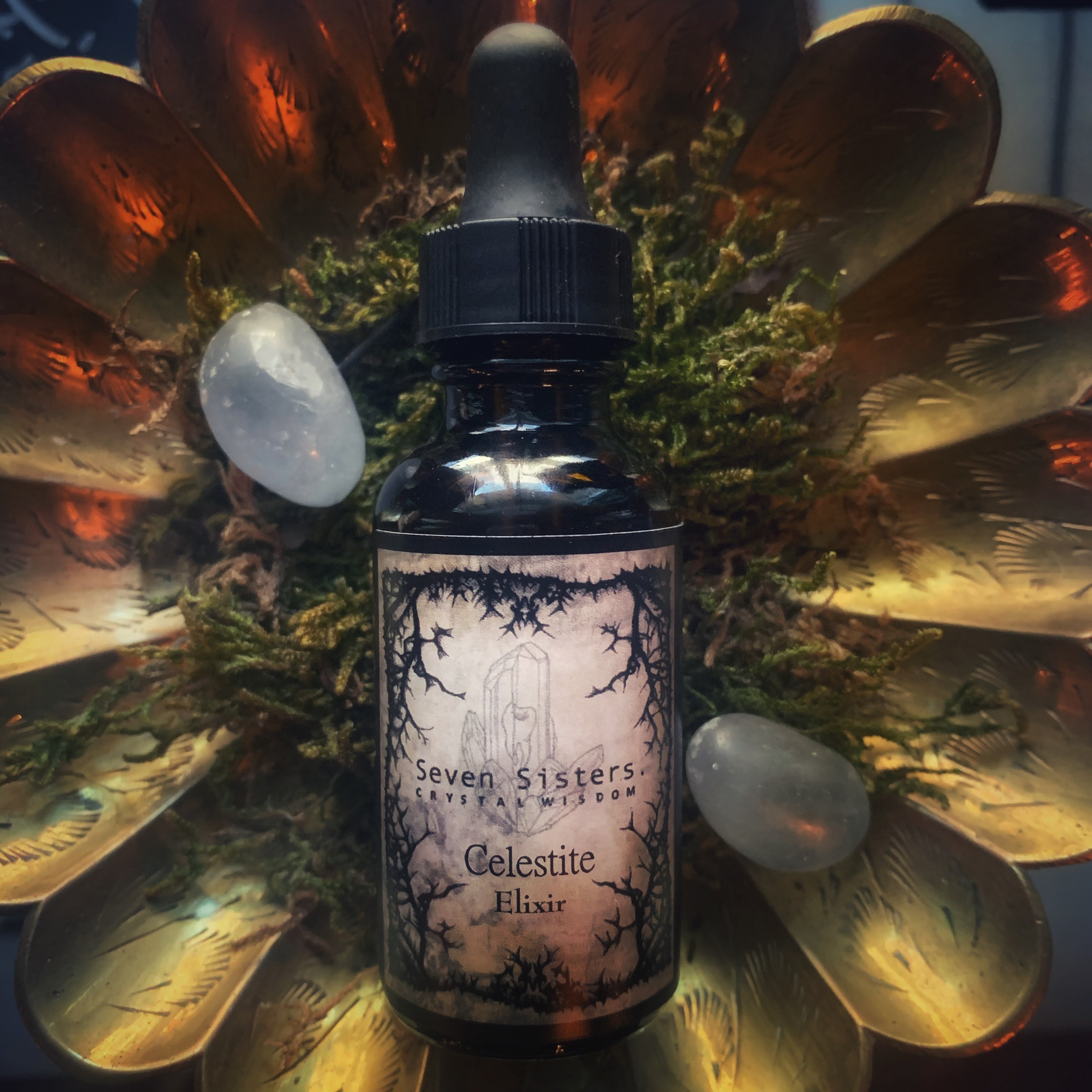 Celestite Crystal Wisdom Elixir
