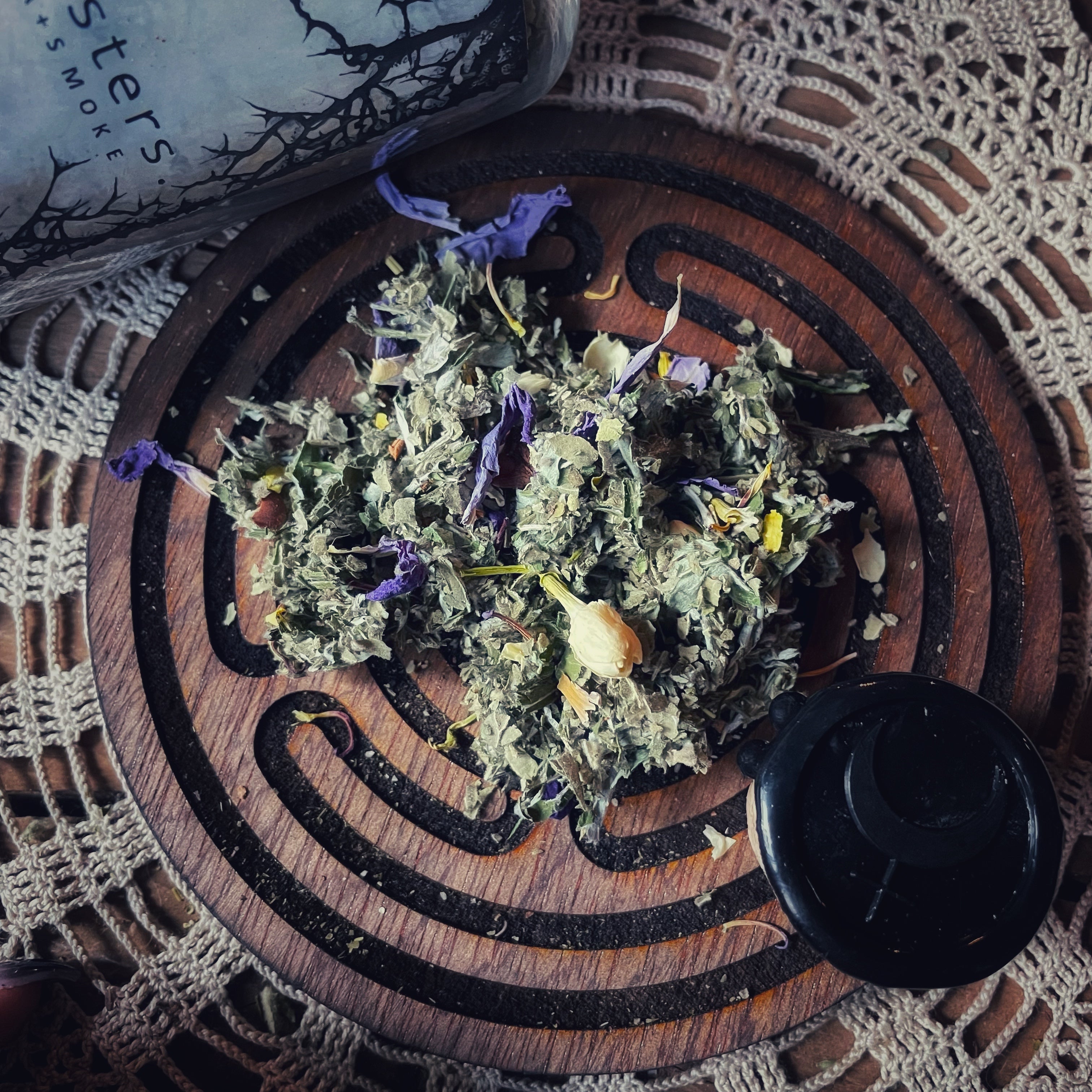 Shining One~  Ritual Tea and Smoke Blend