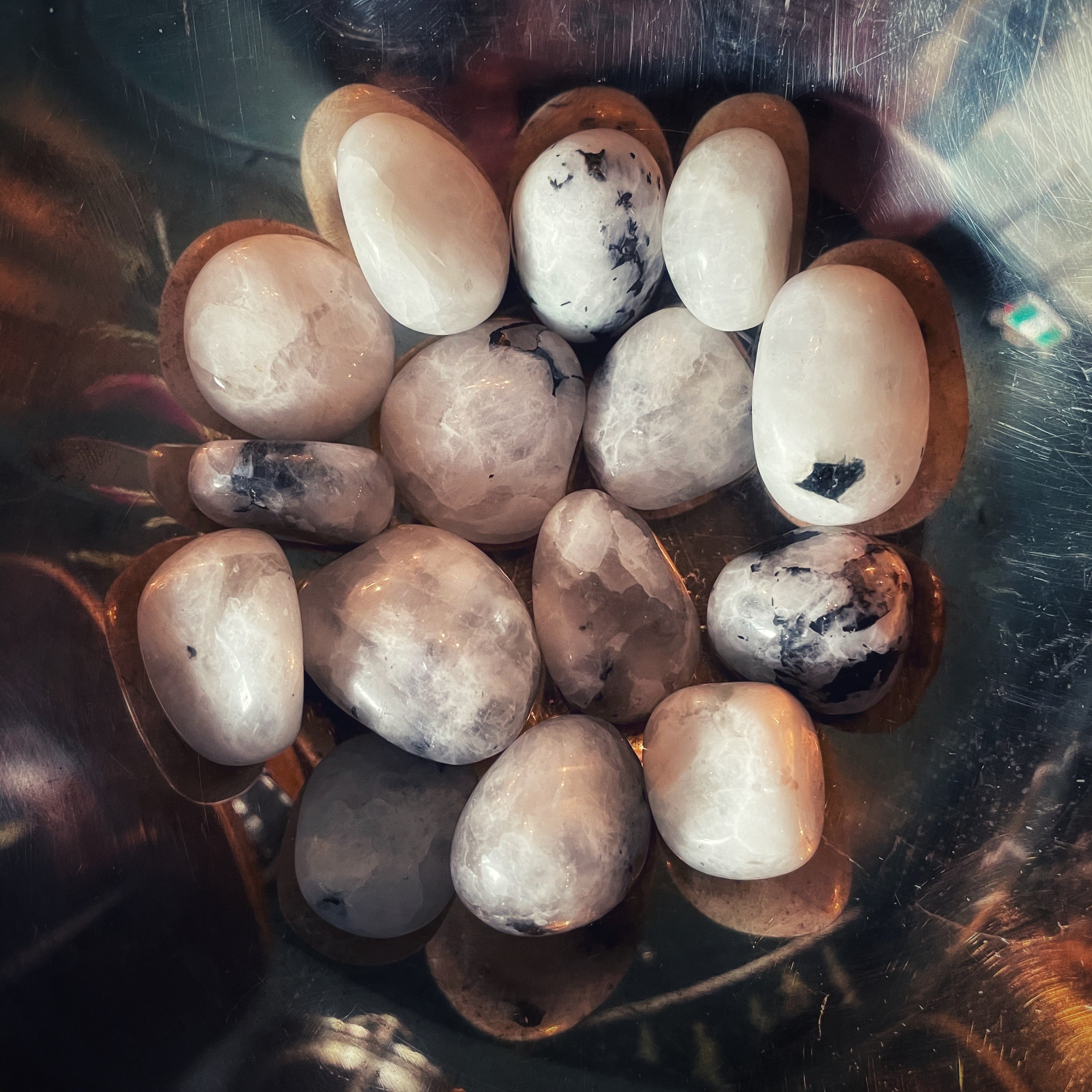 Rainbow Moonstone Tumble