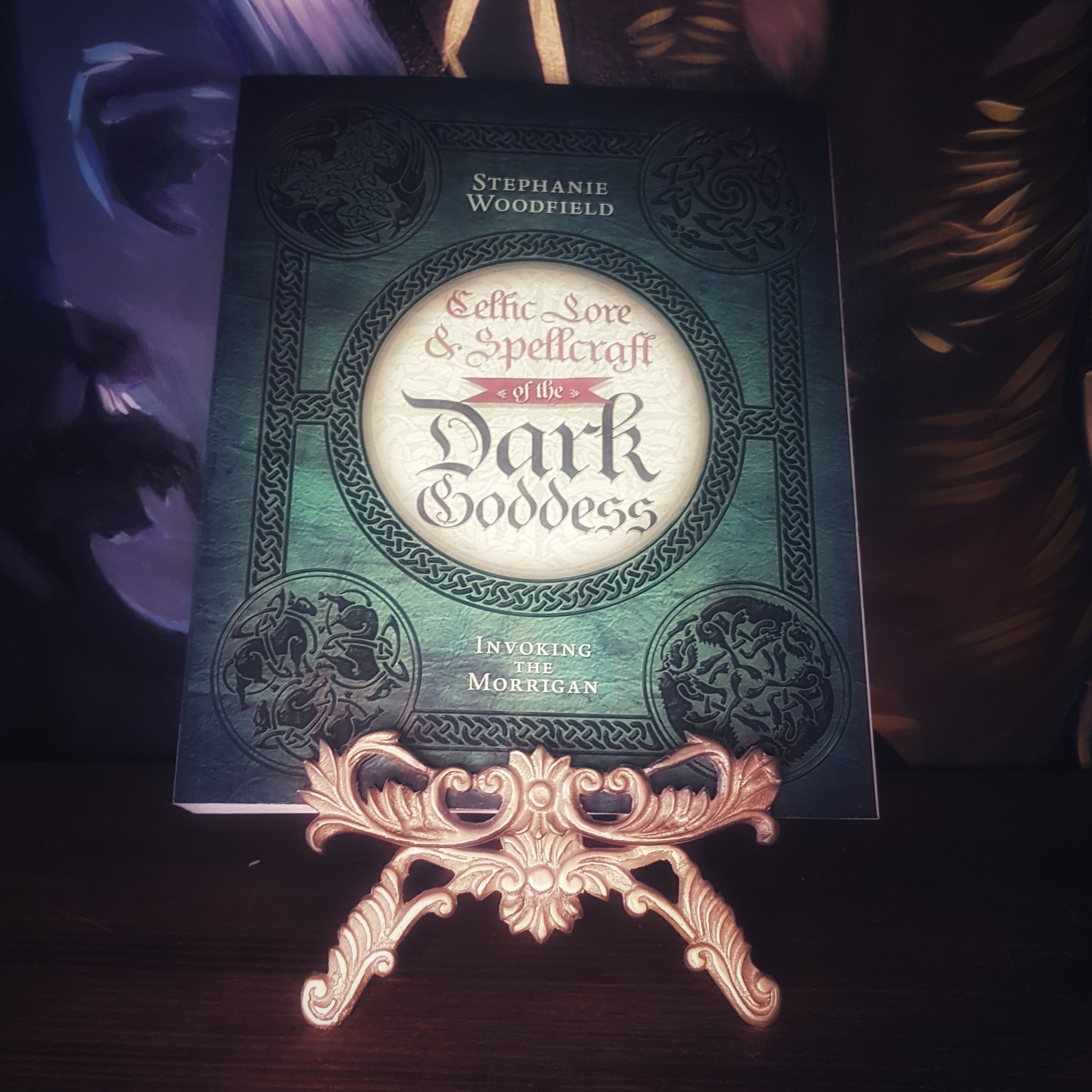 Celtic Lore and Spellcraft of the Dark Goddess by Stephanie Woodfield