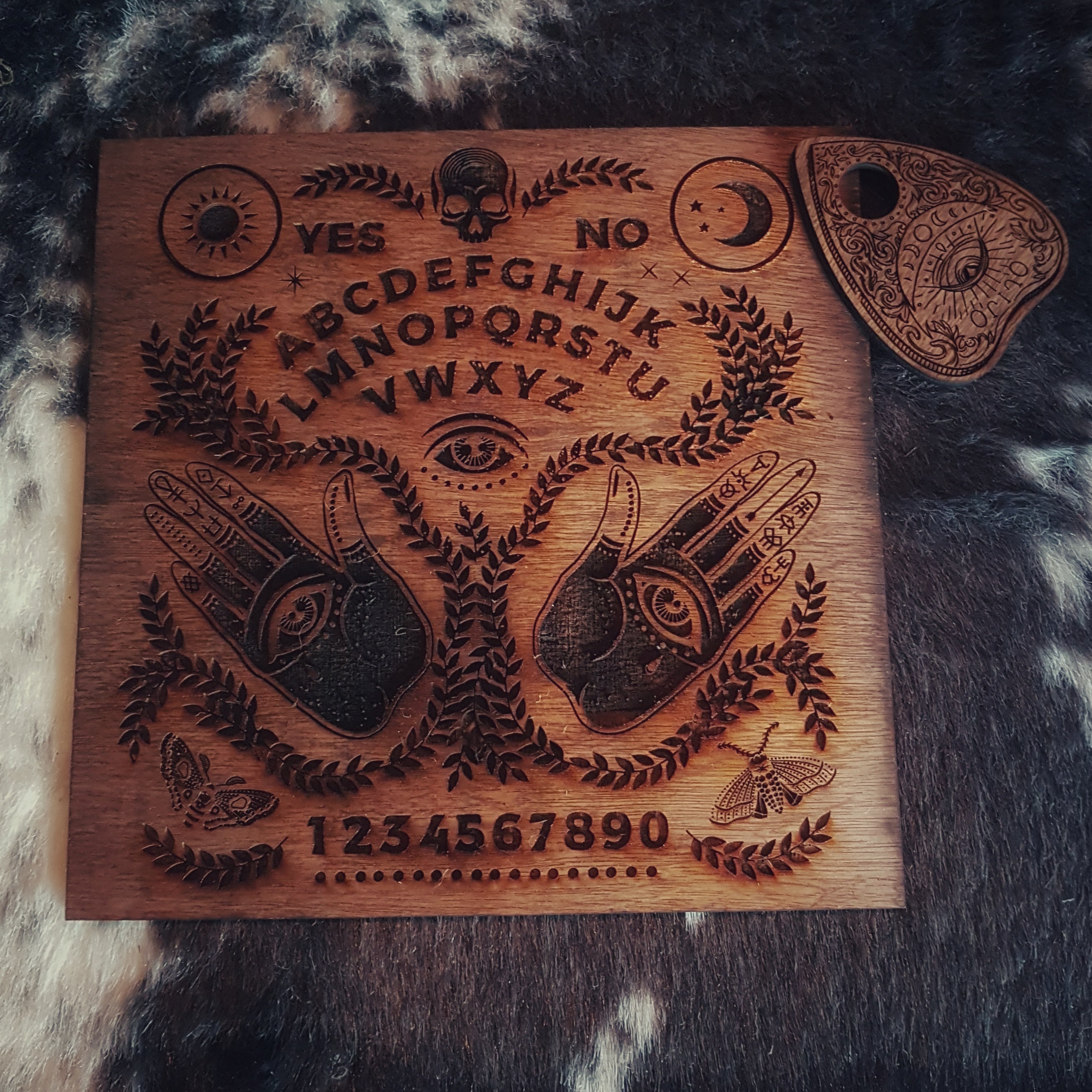 Cosmic Trust Plant Ouija Board w Planchette