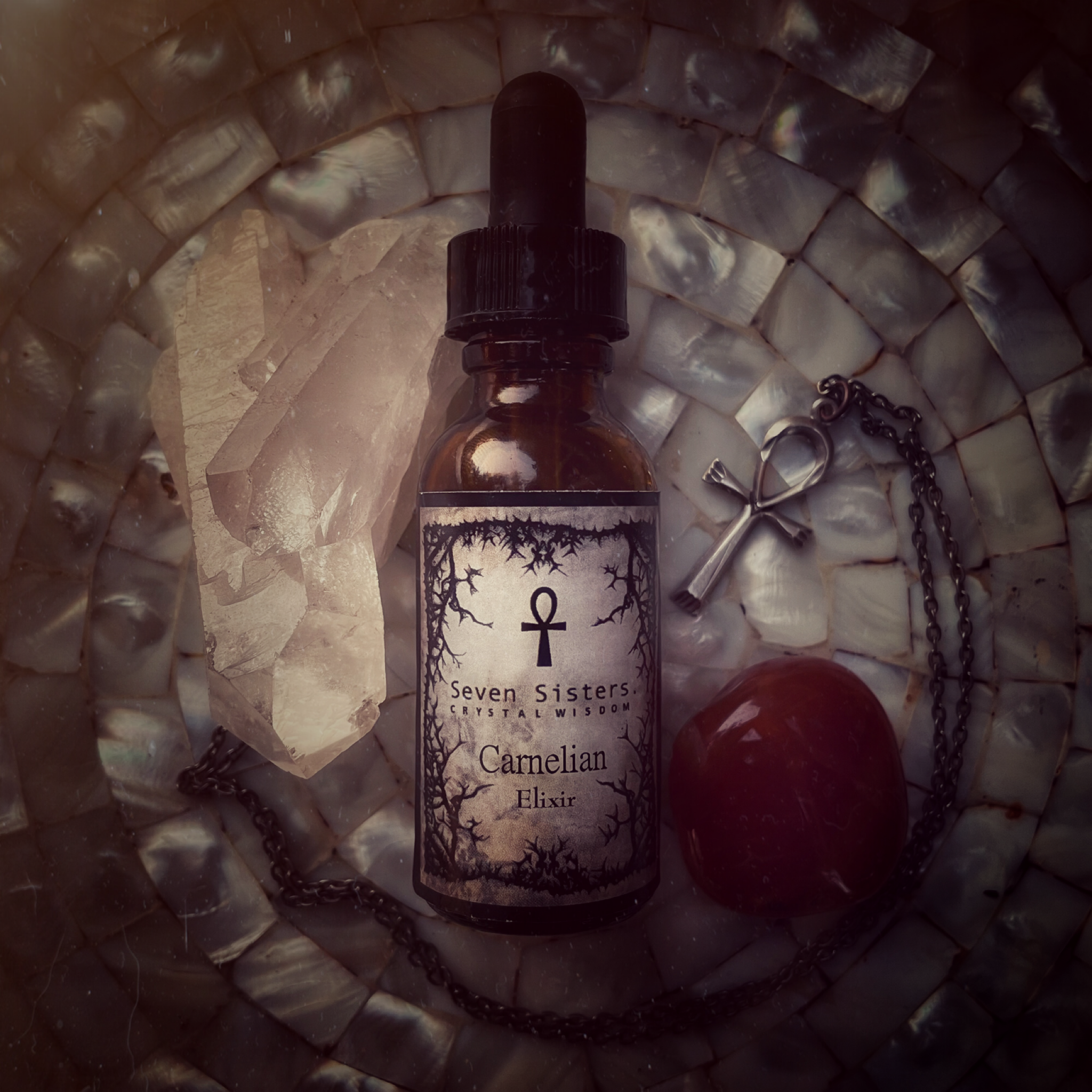 Carnelian Crystal Wisdom Elixir